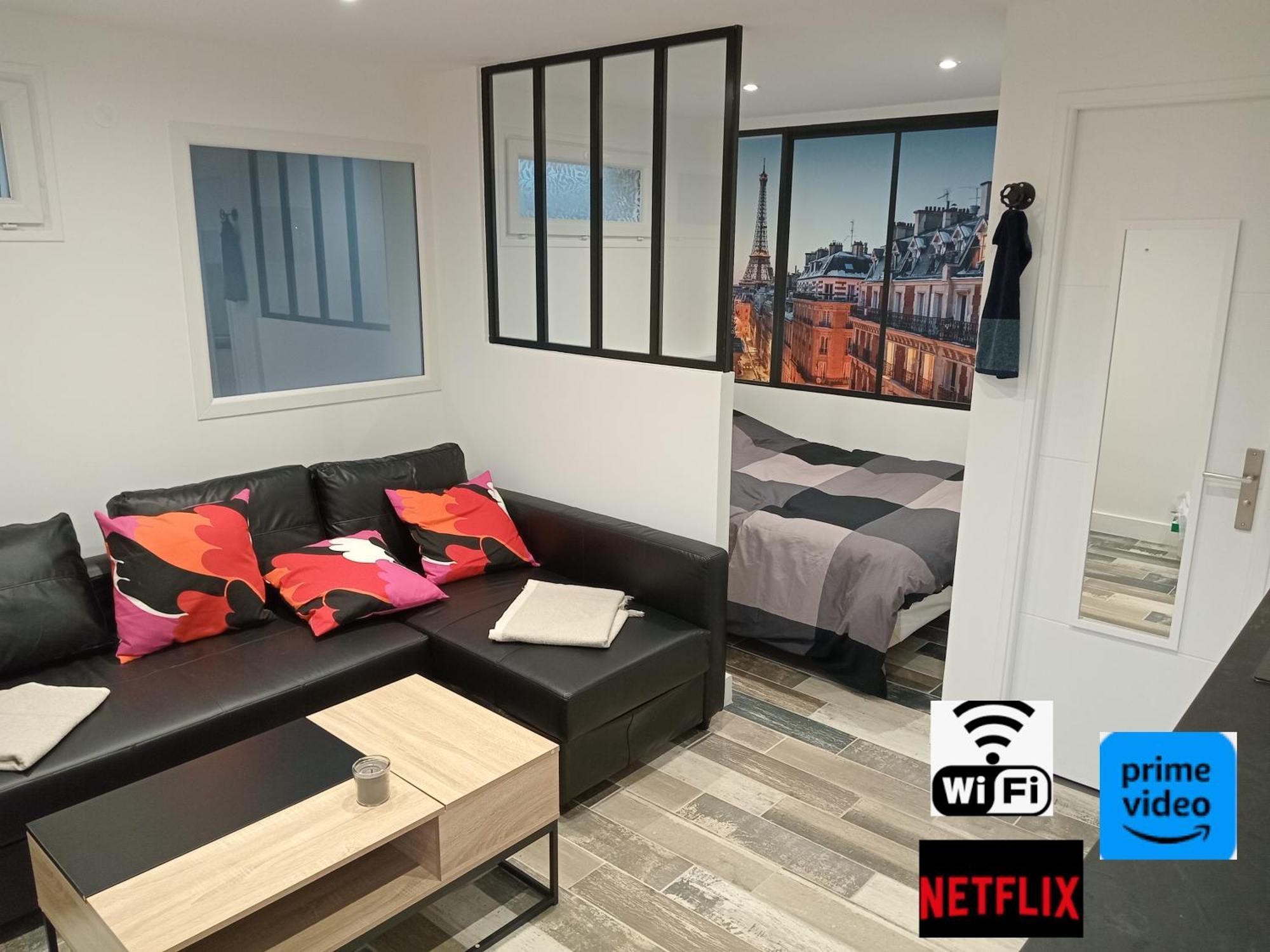 Studio Neuf Joliment Decore A 5 Min De L'Aeroport Athis-Mons Exterior photo